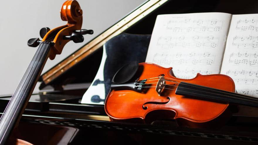 Piano and instruments
