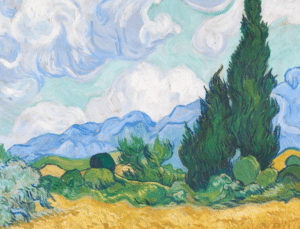 Van Gough Cypress Trees