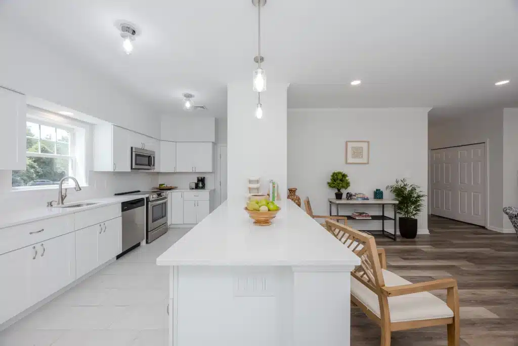 Kitchen side view