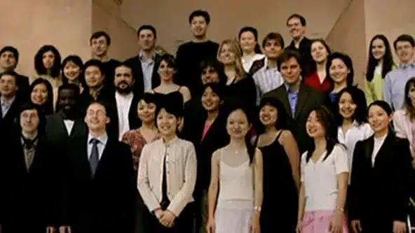a group in a chorus