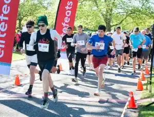 Runners in JMM Race